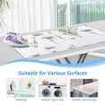 thumbnail image 5 of Ironing Mat Portable Ironing Blanket for Table Top Travel Ironing Pad for Washer Dryer 27.6" x 47.2" Purple and Green Wildflowers, 5 of 6