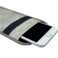 thumbnail image 4 of Security Bag Faraday Bag Anti-Radiation Cell Phone Case Signal Blocking Bag Shield GPS RFID Privacy Case Protection Smartphone 20*10CM silver..., 4 of 5