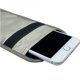 thumbnail image 4 of Security Bag Faraday Bag Anti-Radiation Cell Phone Case Signal Blocking Bag Shield GPS RFID Privacy Case Protection Smartphone 20*10CM silver..., 4 of 5