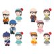 thumbnail image 4 of 10Pcs Miniature Dolls Resin Art Ornament Flowerpot Dolls (Random Style), 4 of 4