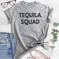 thumbnail image 2 of Tequila Squad Shirt, Unisex Women's Men's Shirt, Tequila Shirt, Alcohol Shirt, Drunk Shirt, College Shirt, Heather Gray, Small, 2 of 6