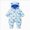 A26-Sky Blue, variant on Newborn Baby Boy Romper Jumpsuit Long Sleeve Bodysuit Fall Winter Outfit Clothes 3-6 Months