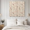 thumbnail image 4 of Flowers Birds Wall Art Painting on Canvas, Country Retro Botanical Floral Branches Canvas Art Home Prints Wall Art Framed Modern Artwork for Living Room Bedroom Wall Decor 12x12in, 4 of 9