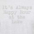 thumbnail image 3 of CafePress - Happy Hour At The Lake T Shirt - Men's Classic Graphic T-Shirt, 3 of 4