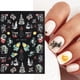 thumbnail image 3 of Pegatinas de Arte de uñas de Navidad en relieve 5D, invierno, Año Nuevo, rojo, Santa Claus, árbol, pingüinos, muñeco de nieve, calcomanías deslizantes, GLJI-5D DE MANICURA, 3 of 4