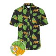 thumbnail image 3 of Camisa de hombre Camisa hawaiana de verano Camisa con botones Estampados gráficos de animales Camisa de pato con cuello vuelto Estampado 3D Ropa estampada de manga corta, 3 of 5