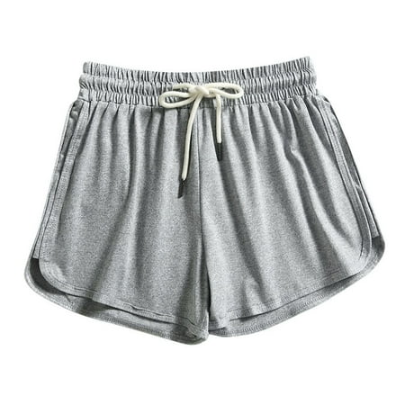 

koaiezne Sport Shorts Lady Women Short Pants Fashion Summer Beach Pants Womens Pajama Shorts Silky Womens Work Out Shorts with Pockets