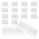 thumbnail image 3 of 16 protectores de alfombra cuadrados: almohadillas antideslizantes transparentes con púas para muebles, protectores de suelo transparentes para mesas y sillas con púas., 3 of 8