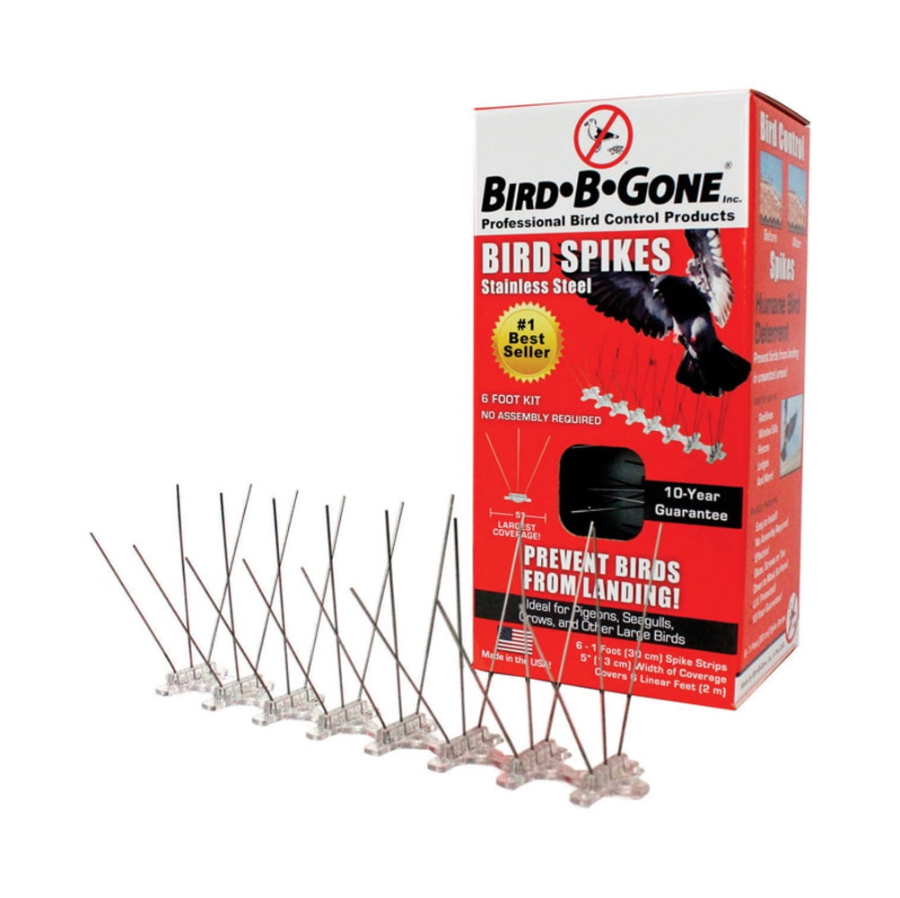 Bird B Gone Inc. BBGMM200156 5'' Stainless Steel Bird Spikes
