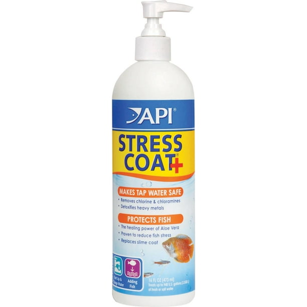 API Stress Coat, Aquarium Water Conditioner, 16 oz