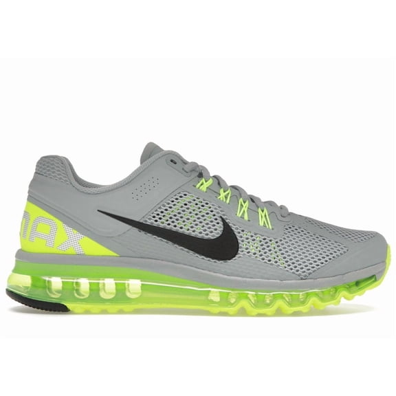 Nike Men's Air Max 2013 Wolf Grey Volt Black Running Shoes, from StockX