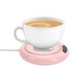 thumbnail image 1 of Calentador De Tazas Eléctrico Inteligente, Placa De Calentamiento Rápido De Temperatura Ajustable Para Café, Té, Leche, Oficina, Hogar, ABS, 1 of 7