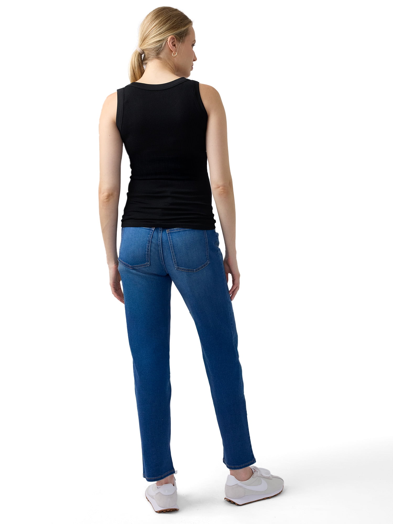 Ingrid & Isabel For Every Belly Women's Maternity Seamless Fitted RibTank, Sizes S-XXL
