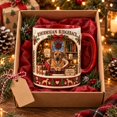 Ceramic Coffee Mug Rhodesian Ridgeback Christmas Design for Dog Lovers ...