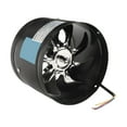 180 Mm Extractor Fan, Smoke Extractor Duct Fan 4.0 M³/Min Inline Pipe