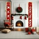thumbnail image 5 of Decoraciones de Puerta de Navidad Cortinas de Puerta de Pareja de Navidad Personalizadas Decoración de Fiesta Cortina Bandera de Navidad Paño de Fondo Decoración de Luz de Navidad Estilo Decoraciones, 5 of 6