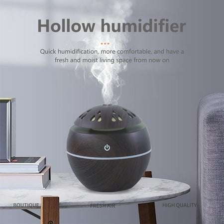 

Byikun Large Mist Aroma Diffuser with LED Color Light 300ML USB Humidifier Skin Refreshing and Room Decor Features Aromatherapy for Stress Relief Suitable for Home and Office