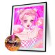 thumbnail image 2 of Cuadros Decorativos 5D bricolaje taladro redondo completo diamante pintura niña Kit decoración del hogar arte artesanía Wdftyju de costura negro 4 estilos, 2 of 8