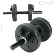 thumbnail image 3 of CAP Barbell Standard Vinyl Weight Plate Set, 10 lb (2.5 lb x 4), 3 of 3