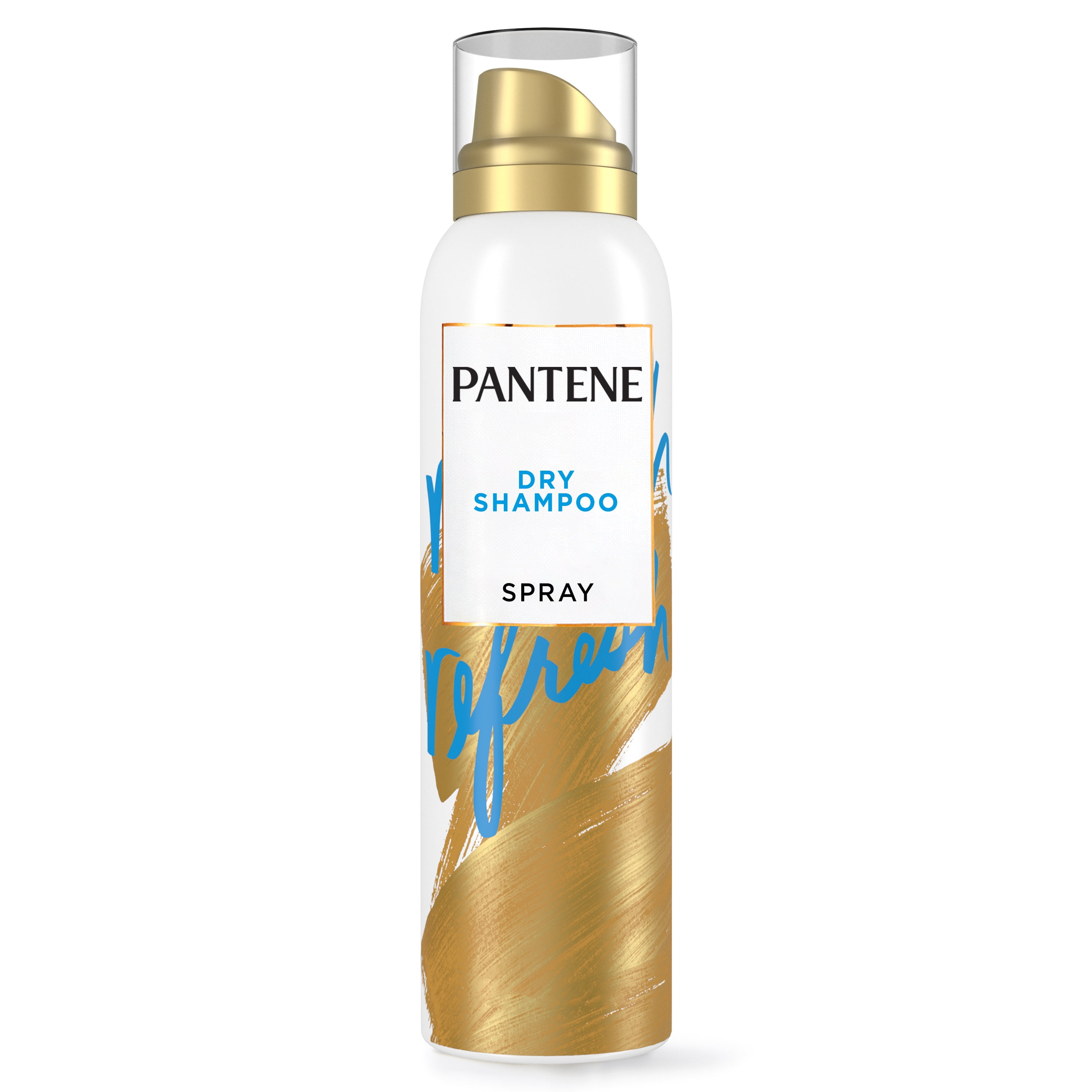 Pantene Dry Shampoo Spray, Volumizing and Cleansing for Fine and Color Treated Hair, Pro-V Refresh, 4.2 oz