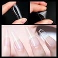 thumbnail image 5 of Venoro 500Pcs Nail Tips Square Almond Fake Nails Clear Acrylic False Nails Kit w/Case, 5 of 18