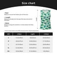 thumbnail image 6 of Lsque Green Sea Turtle Printed Workout Tank Tops for Women, Athletic Sports Tank Tops, Compression Sleeveless Dry Fit Shirts,Sleeveless Yoga Shirt-X-Large, 6 of 9