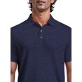 thumbnail image 7 of Ben Hogan Men's and Big Men’s Allover Abstract Confetti Printed Short Sleeve Golf Polo Shirt, up to Size 5XL, 7 of 7