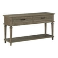 thumbnail image 2 of Lazzara Home Karren Light Brown Wood Console Table With Drawer LX-1689BR-05, 2 of 5