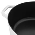 thumbnail image 4 of Staub Cast Iron 6.25-qt Shallow Oval Dutch Oven - White, 4 of 7