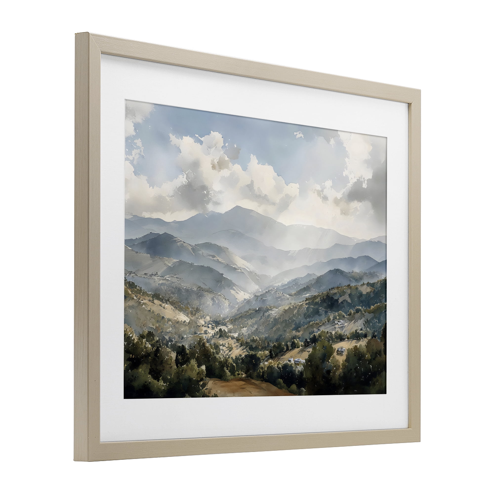 Stupell Industries Everything Under The Sun Birch Framed Print Under Glass, design by Franklyn Gregory