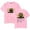Pink, variant on Denzel Curry Mischievous South World Tour 2025 T-Shirt Women Men Casual Crewneck Short Sleeve Tee