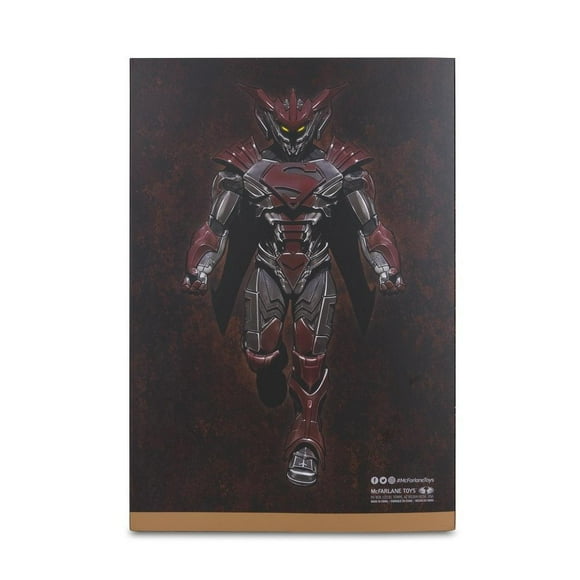 Figura de Acción McFarlane Spin Master Superman Unchained Armor Patina