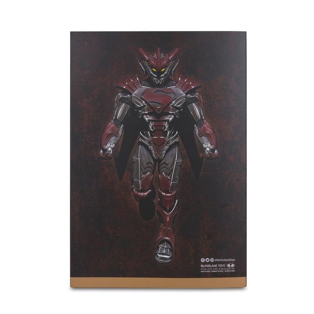 Figura de Acción McFarlane Spin Master Superman Unchained Armor Patina