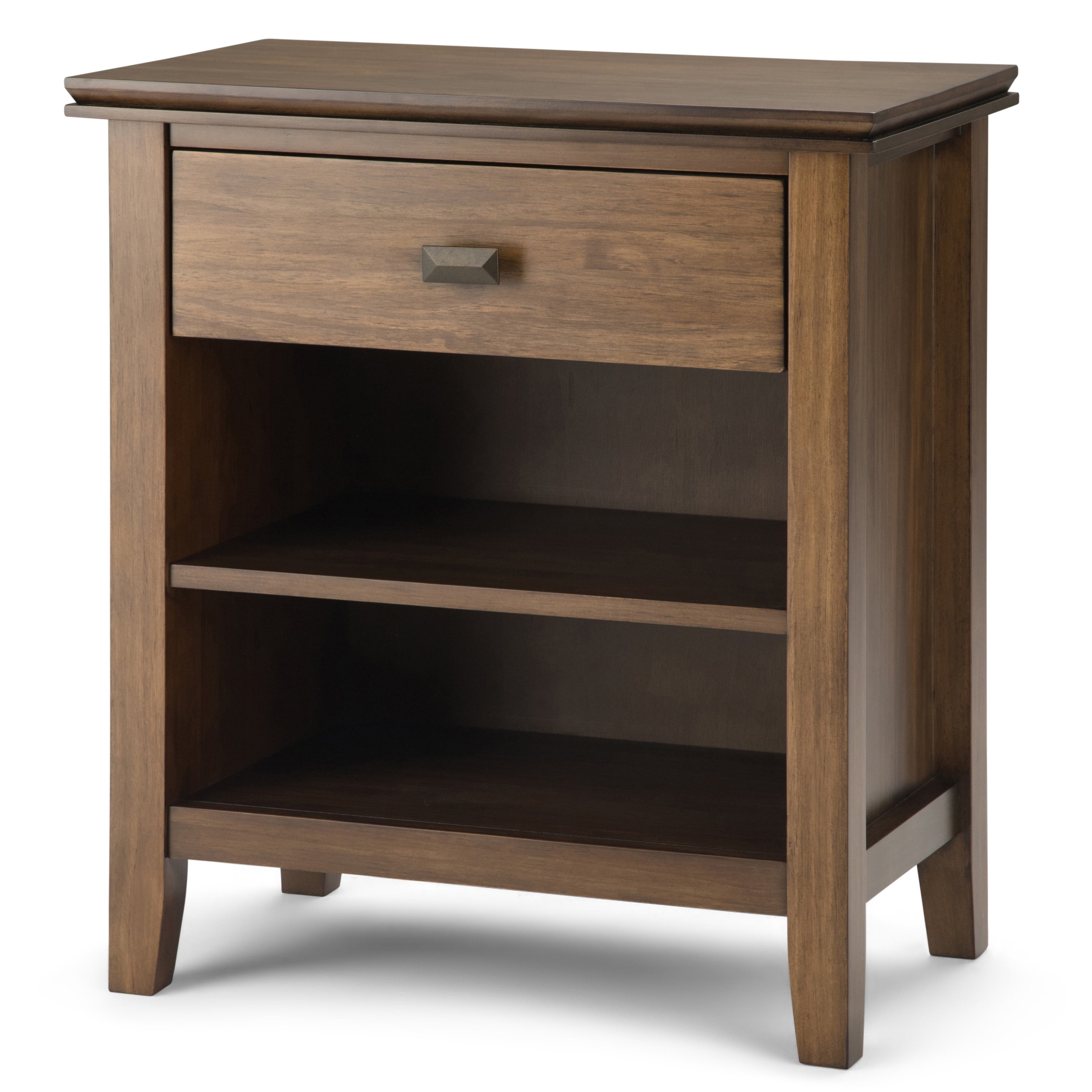 Brooklyn + Max Holden Solid Wood 24 inch Wide Contemporary Bedside
