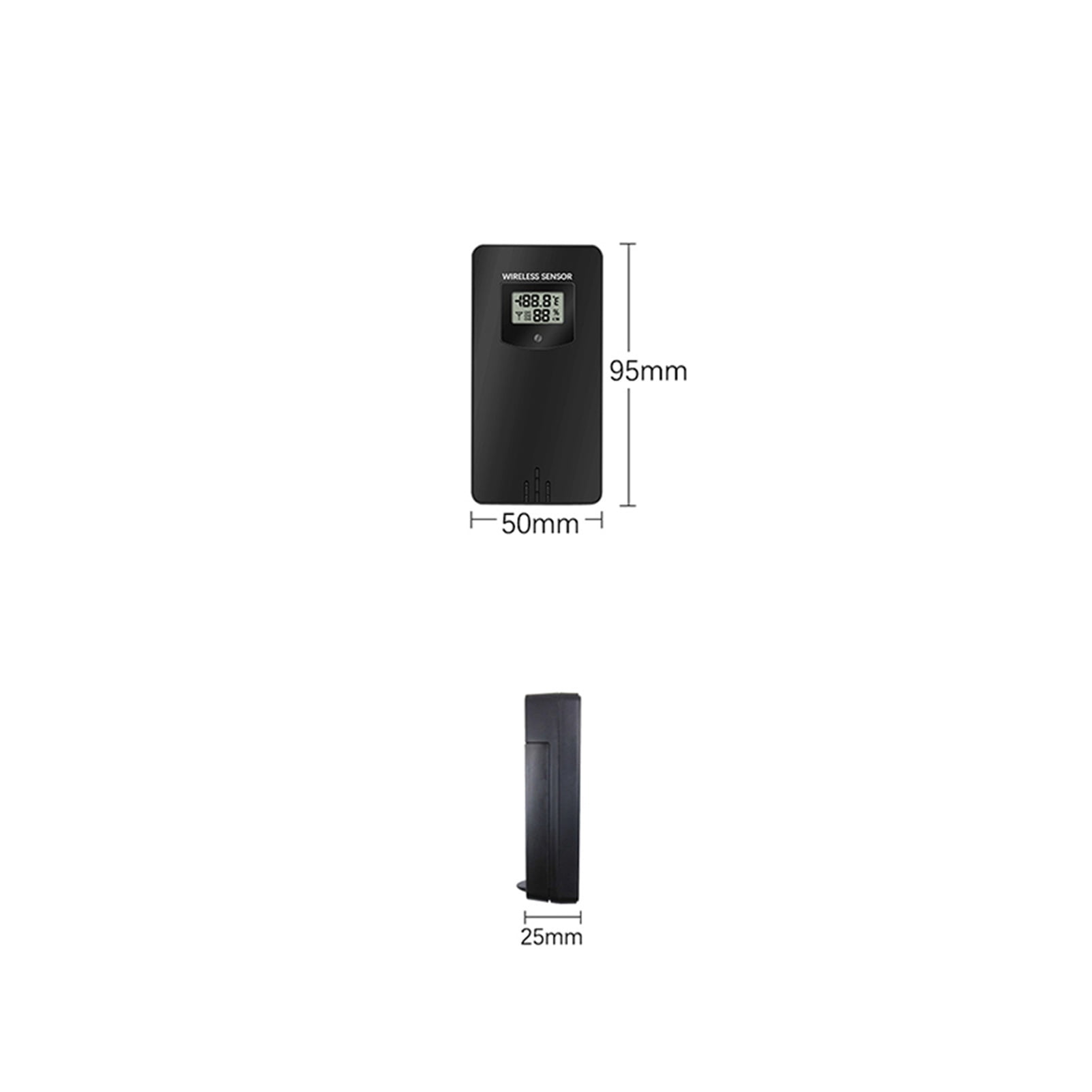 Weather Station Wireless Outdoor Temperature Humidity Sensor Accessories Match 3378/78A/88/74/79C/65/89/91/82 Indoor Receiver ,Enhanced Signal Transmission