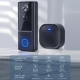 thumbnail image 4 of Timbre con video Wifi monitoreo de aplicación de timbre con intercomunicador 1080P para apartamento para hogar, 4 of 8