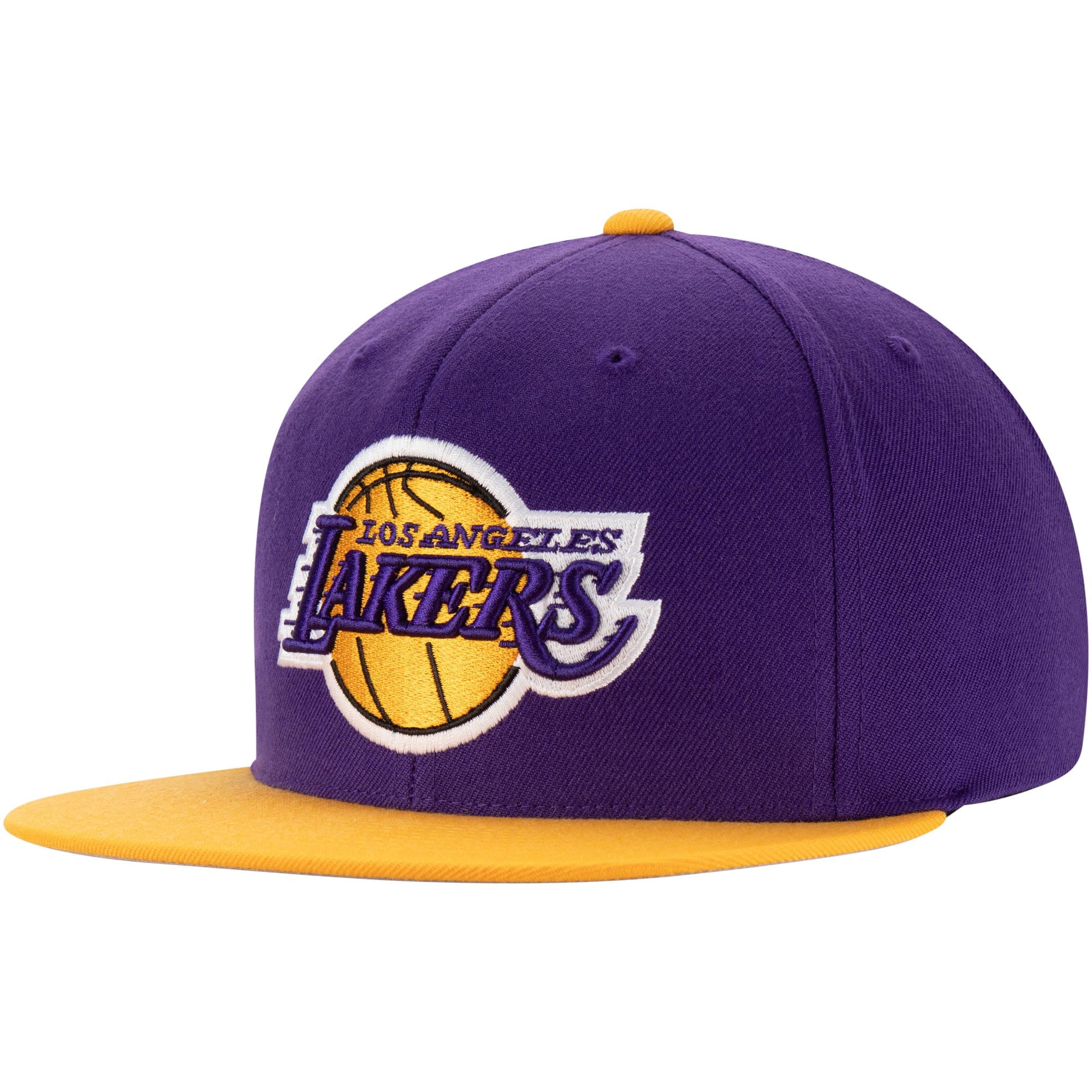Buy Los Angeles Lakers Mitchell & Ness Two-Tone Wool Snapback Hat - PurpleGold - OSFA Online at Lowest Price in India. 698351089