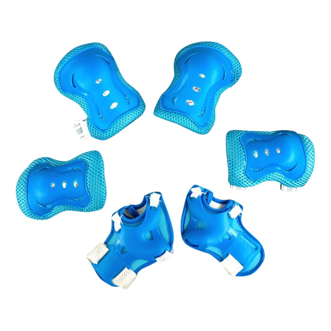 Elbow Wrist Knee Pads and Panda Helmet Sport Safety Protective Gear Guard for Children Skateboard Skating Cycling Riding... by