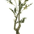 48 inches Faux Olive Tree with Branches and Fruits in Black Nursery Pot