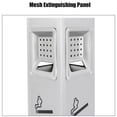 thumbnail image 4 of Stainless Steel Trash Can, Indoor/Outdoor Garbage Can Waste Bin, Metal Trash Receptacle Waste Container | Removable Inner Barrel | Mesh Extinguishing Panel | Lock&Key | Silver 47.24" Tall, 4 of 8