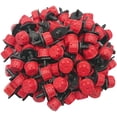 thumbnail image 1 of 100pcs Adjustable Irrigation Drippers Sprinklers 1/4 Inch Emitter Dripper Micro Drip Irrigation Sprinklers for Watering System, 1 of 7