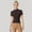 Coffee, variant on Women's Slim Fit Casual Jacket Lightweight Short Sleeve Athletic Yoga Top for Workout Running Outdoor