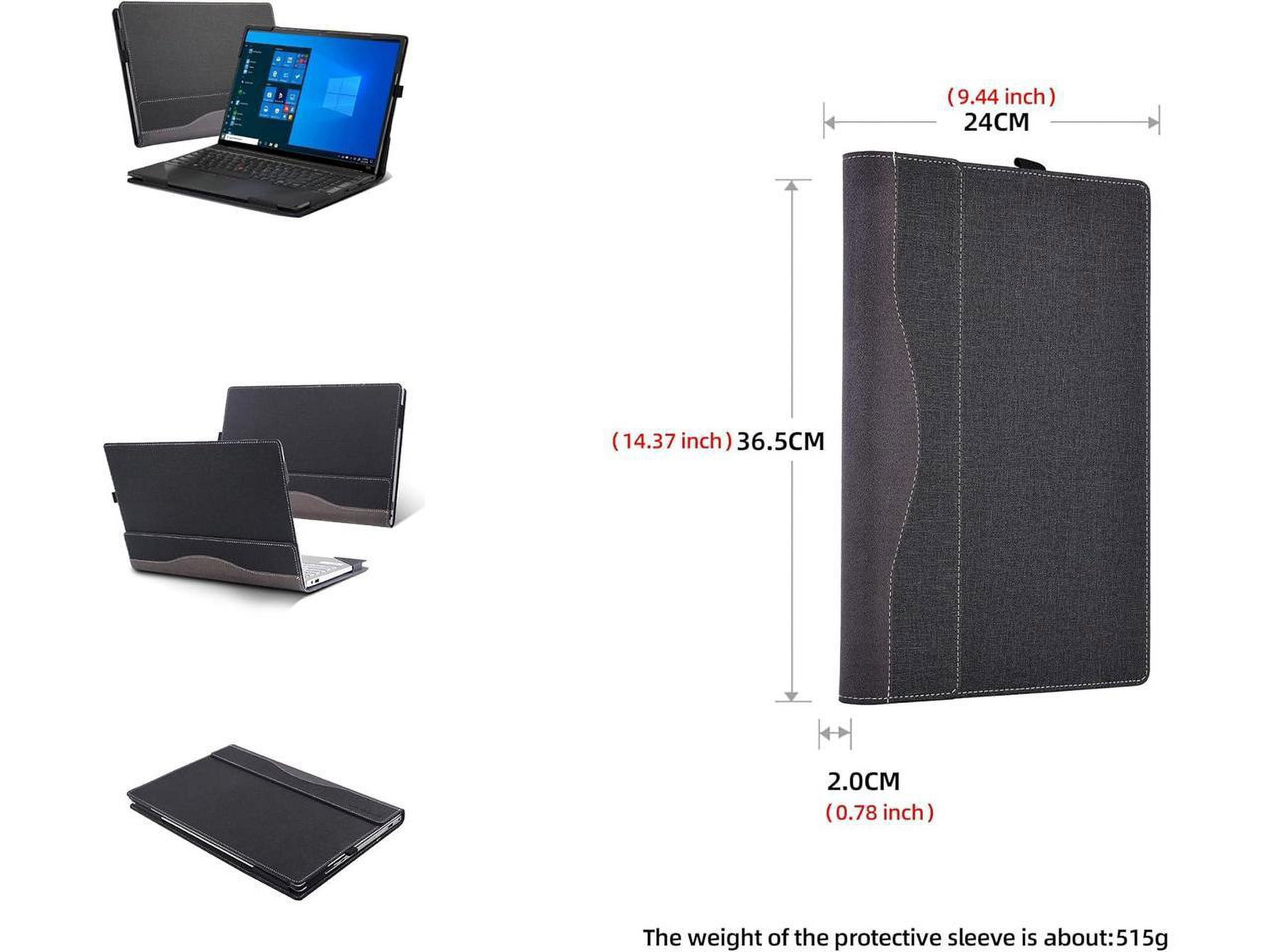 Laptop Cover for ThinkPad E15 Gen 2 | ThinkPad E15 Gen 3| ThinkPad E15 Gen 4 15.6" (Not Suitable for Other Models) Mobile Sleeve Computer Bag Protective PU Leather Shell