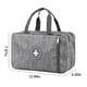 thumbnail image 3 of Bolsa de viaje gris para deportes: Bolso de gimnasio, bolso de fin de semana para el hombro, bolso de fitness con separación seco-húmedo, yoga de mano, gran capacidad, 3 of 7