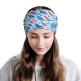 thumbnail image 5 of KLL Sailboats On A Waves Pirnt Wicking Running Beanie Head Wrap Cycling Bandana for Men Women, 5 of 8