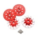 thumbnail image 2 of 4 discos de freno RC profesionales de 12 mm de repuesto para decoración de disco de freno 1:10 rojo, 2 of 9