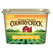 Country Crock Churn Style Buttery Spread, 45 oz Tub (Refrigerated)