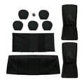 thumbnail image 4 of SPRING PARK Universal Car 5-Seat Covers Cushions Cloth Washable Interior Full Protectors, 4 of 5