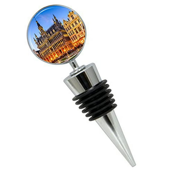 Brussels Wine Bottle Stopper In Gift Box, Perfect For House Warming Gift
