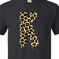 thumbnail image 4 of Inktastic Leopard Print Letter K T-Shirt, 4 of 5